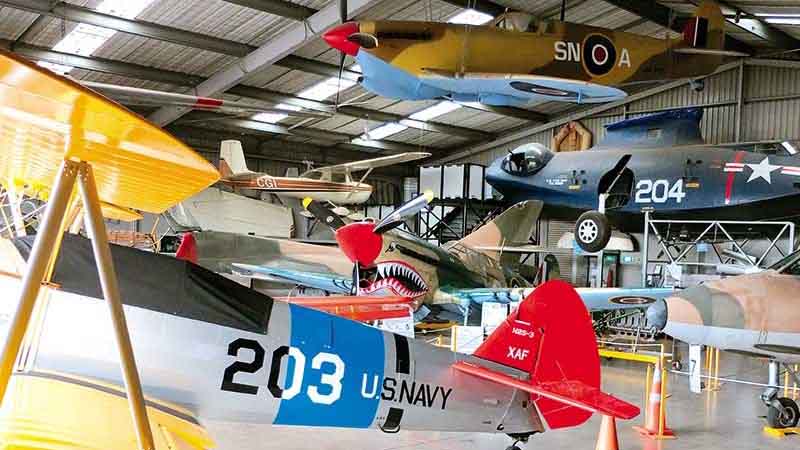 Take a nostalgic journey through the Classic Flyers Aviation Museum, home to fascinating aviation history, a themed café and bar and a souvenir shop.